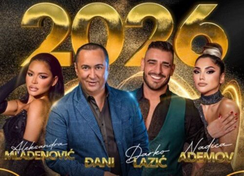 Darko Lazić Nova godina 2026 – kako je izgledao doček u Belgrade Fair-u